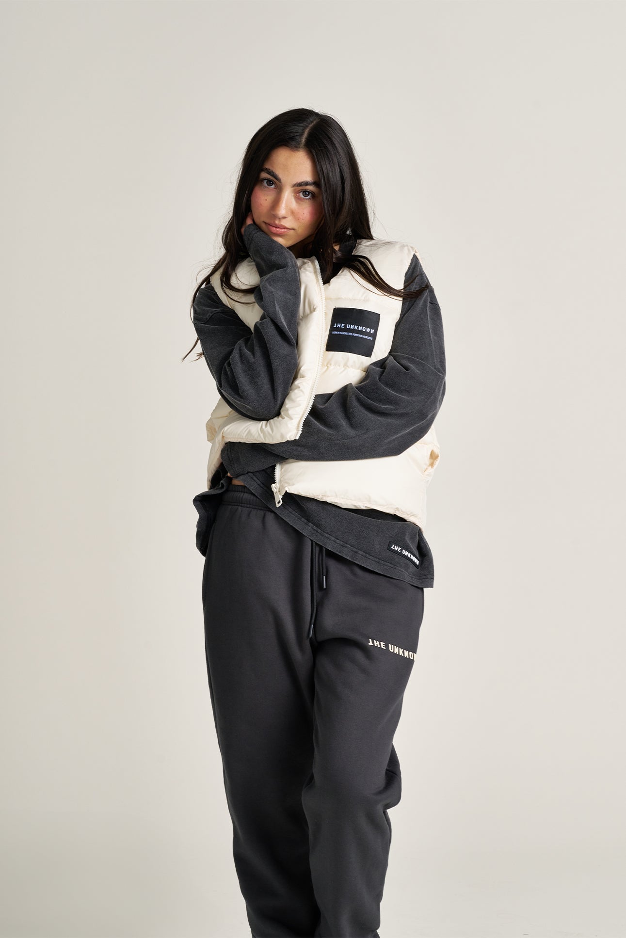 'ORIGINALS' GILET - CREAM