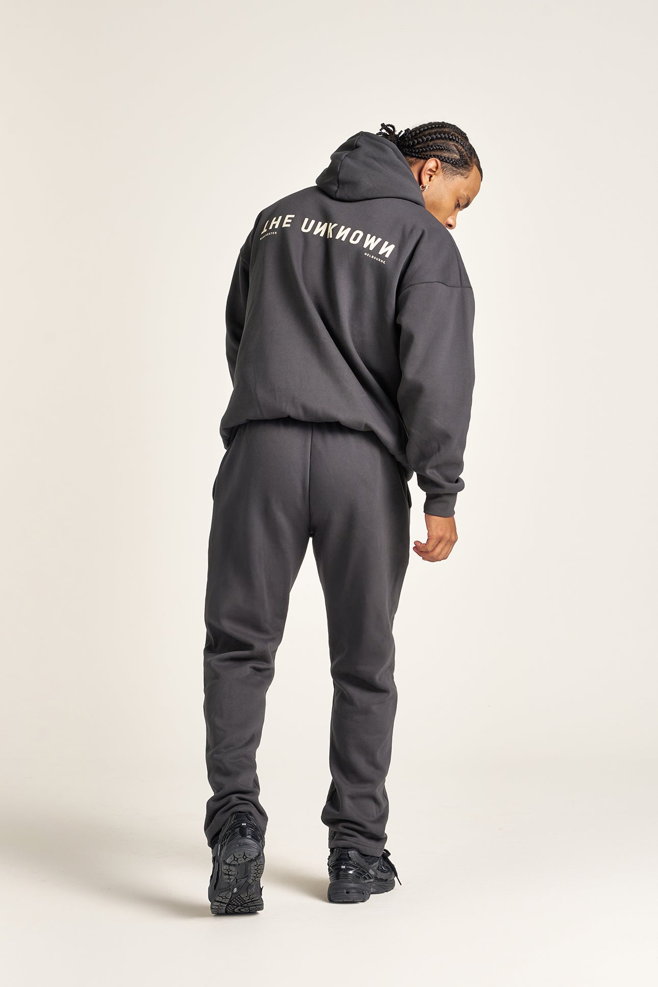 'ORIGINALS' TRACK PANT, STRAIGHT - VINTAGE BLACK