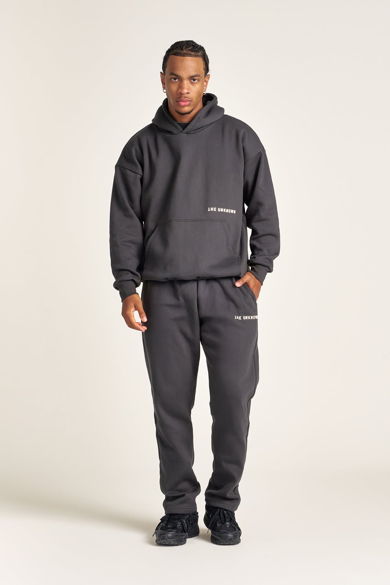 'ORIGINALS' TRACK PANT, STRAIGHT - VINTAGE BLACK