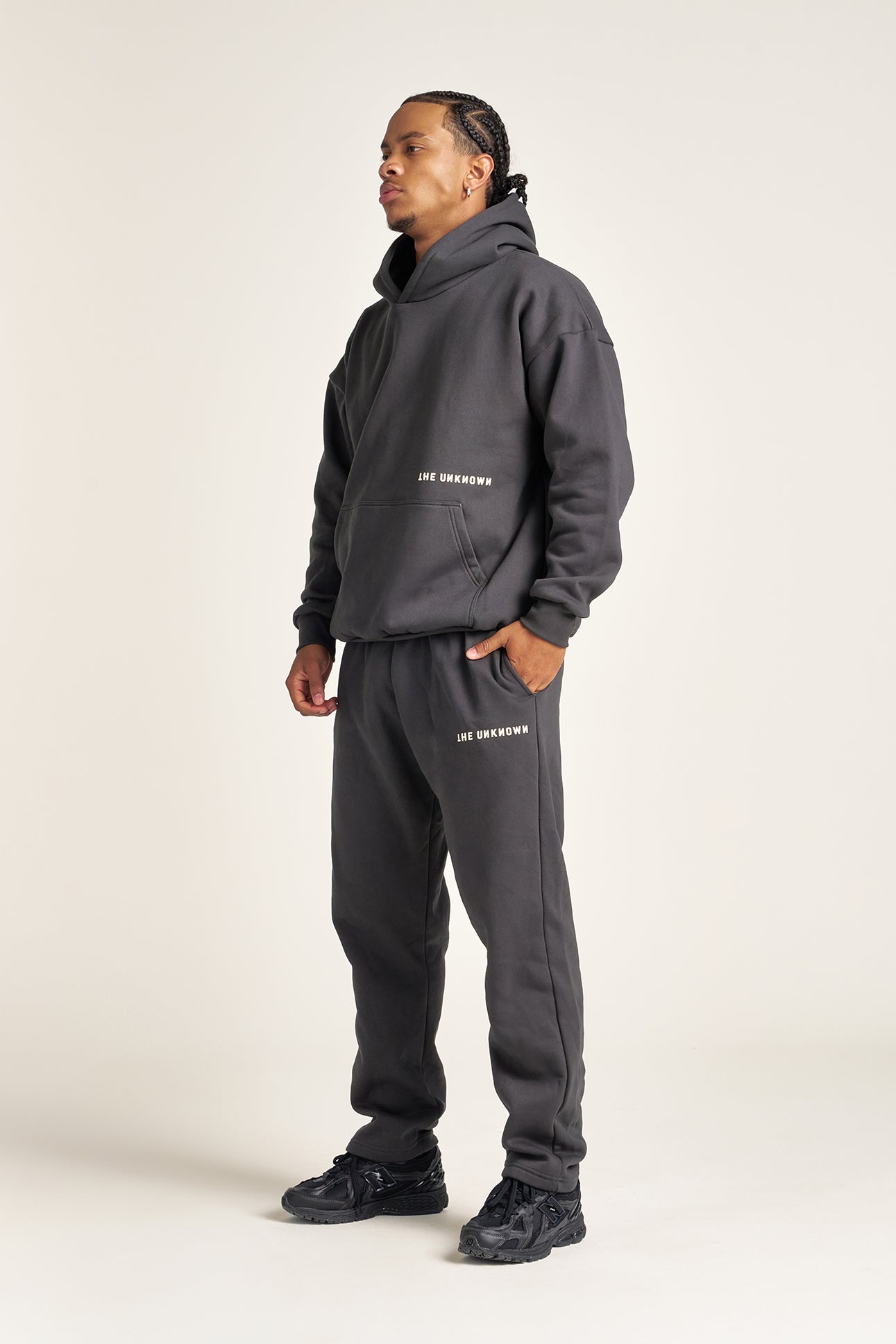 'ORIGINALS' TRACK PANT, STRAIGHT - VINTAGE BLACK