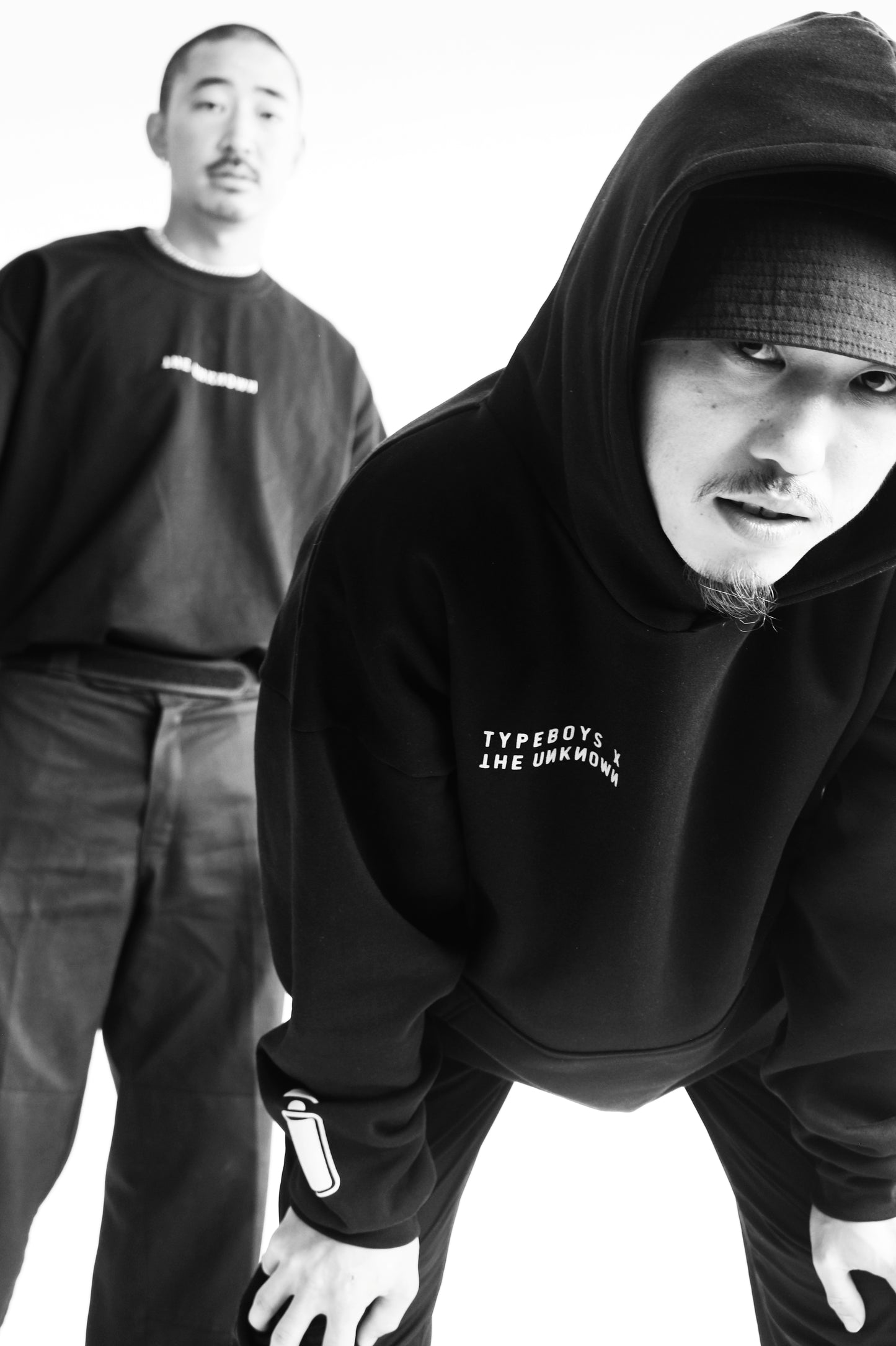 UNKNOWN X TYPEBOYS HOODIE - BLACK